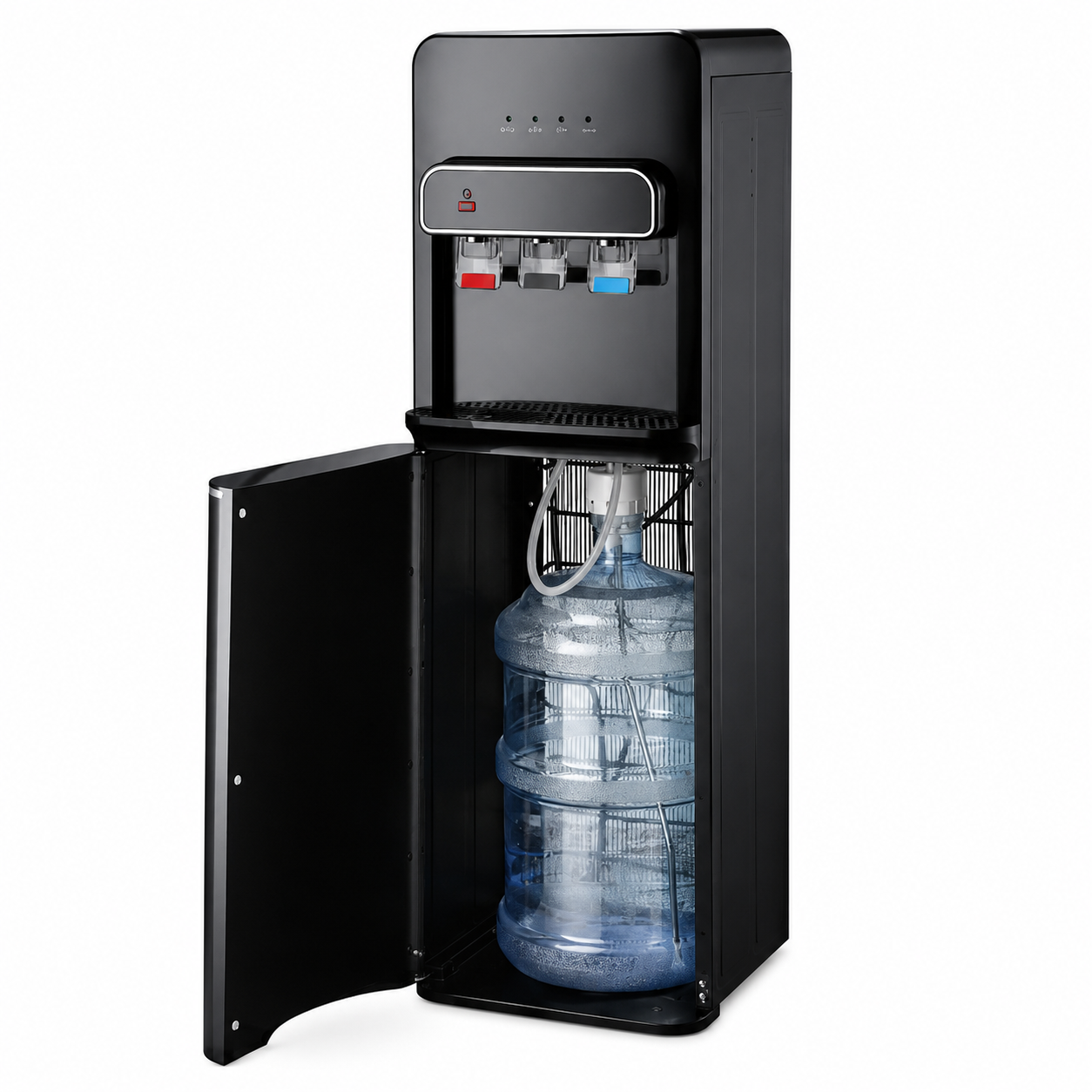 Dispensador de Agua Pedestal con Compresor - Carga Inferior