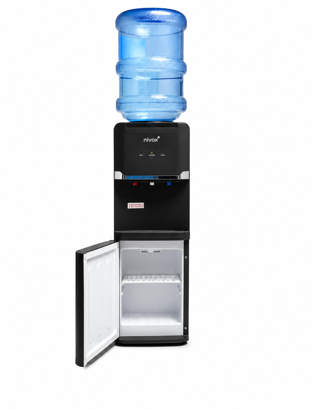 Dispensador de Agua Pedestal Nivox con Ventilador - Compacto y Seguro