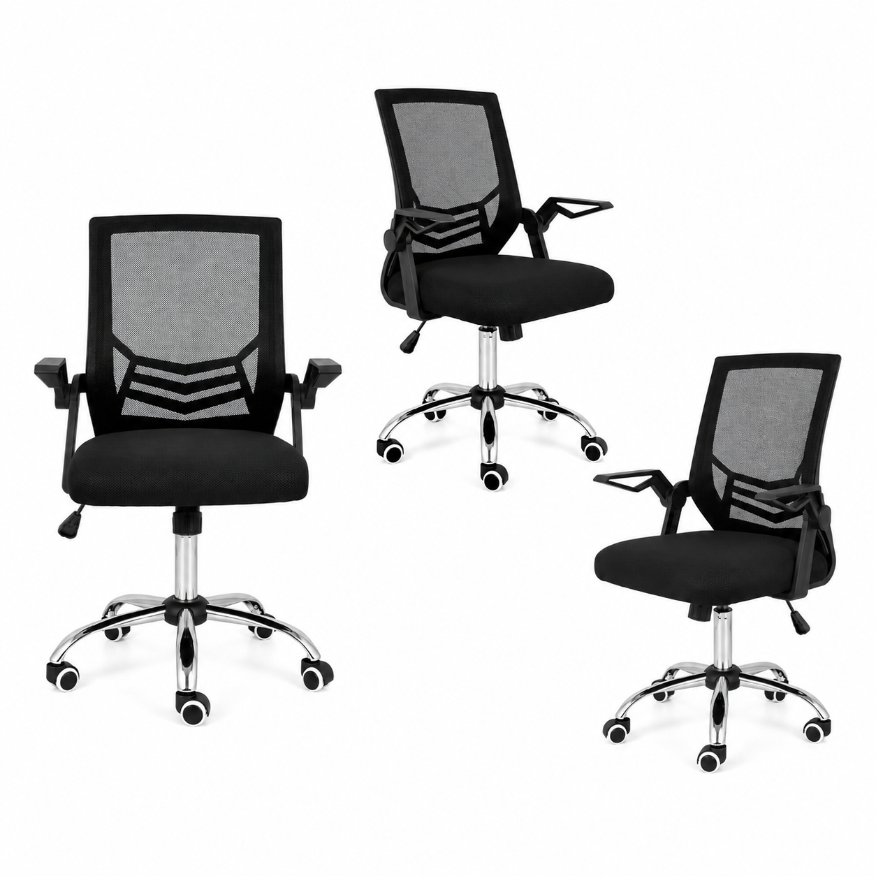 Silla De Oficina Ergonómica Fedra - Soporte Lumbar Y Reclinable