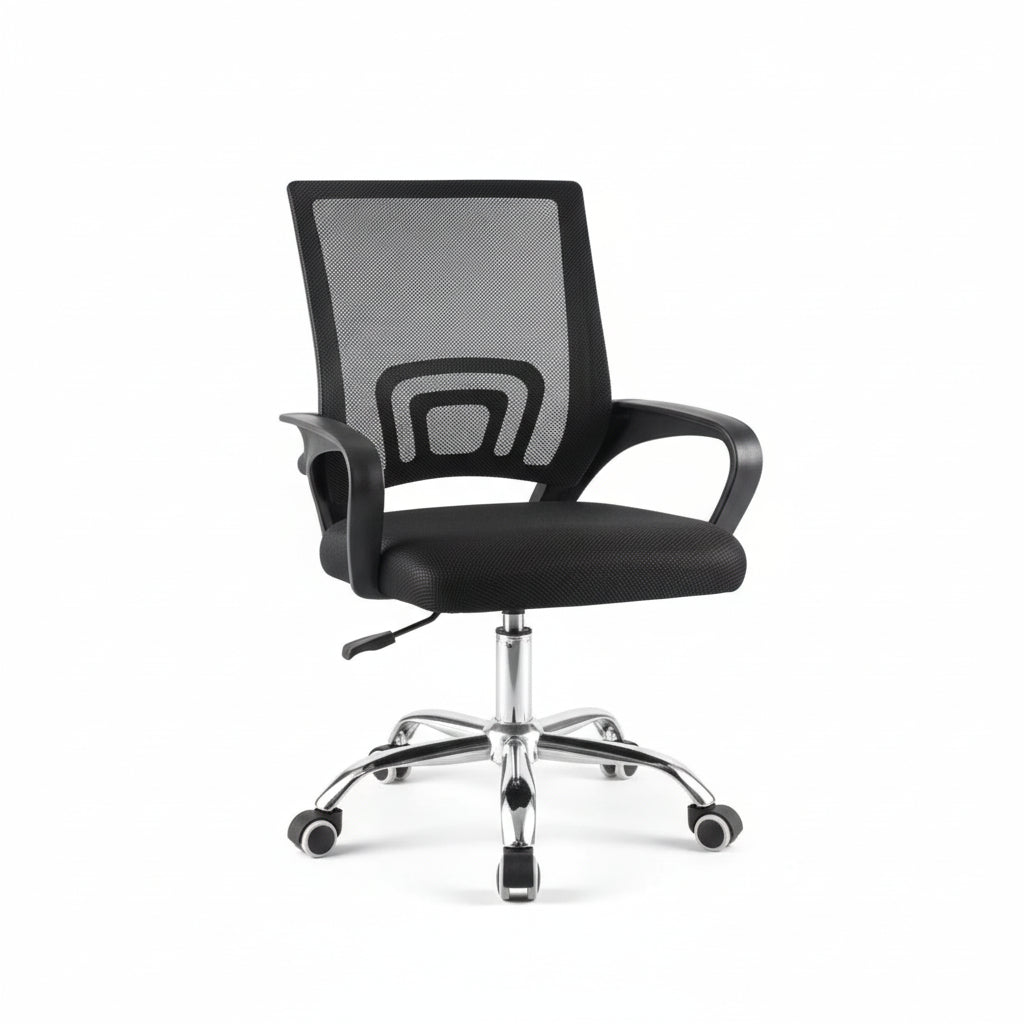 Silla De Oficina Pc Escritorio Mesh Color negro
